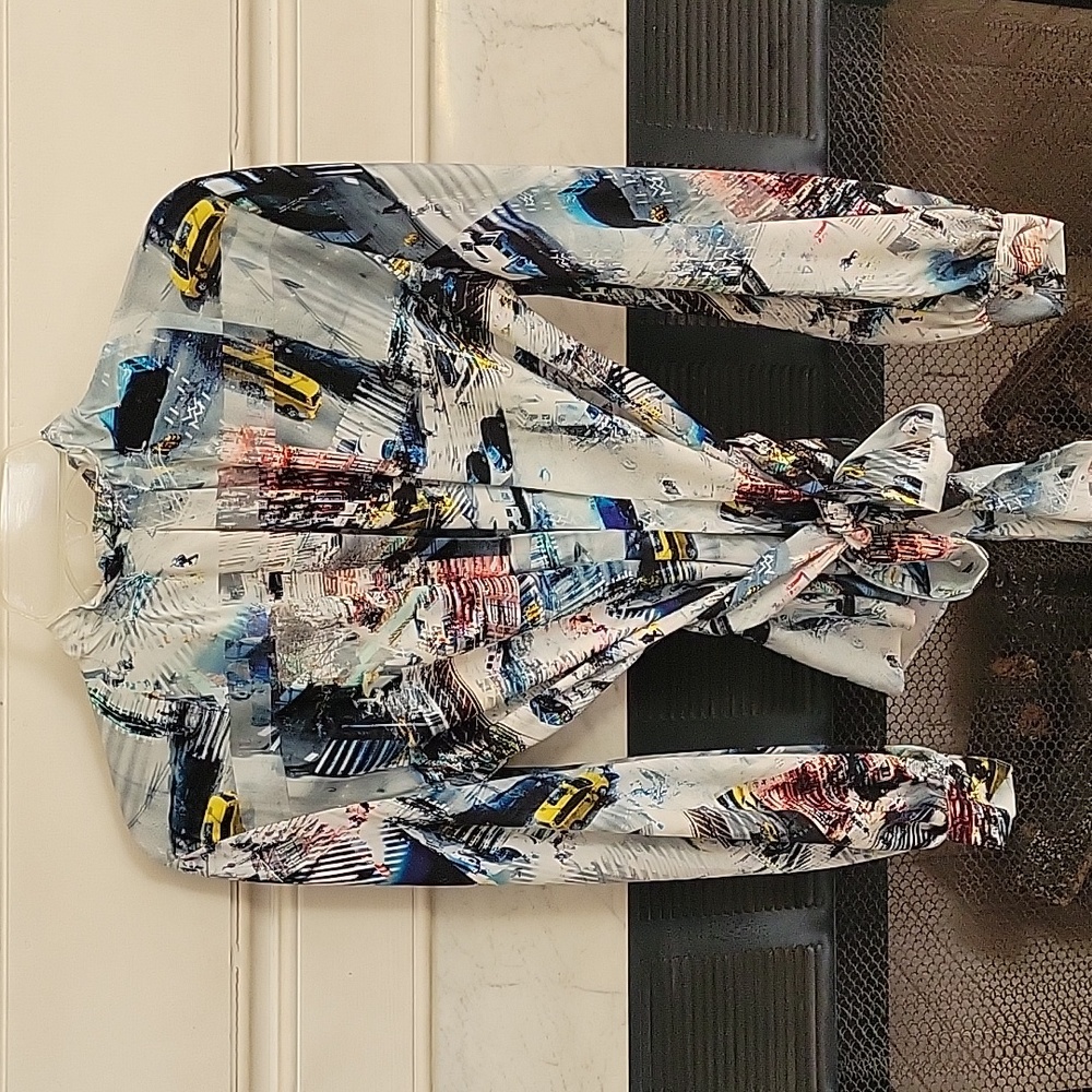 Scanlan Theodore Blouse -city print